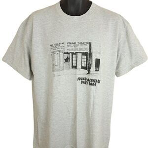 Pound Heritage Days T Shirt Vintage Y2K Elvis The Birds Alfred Hitchcock Mens XL